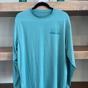 Hang Ten Men's Blue Long Sleeve Shirt